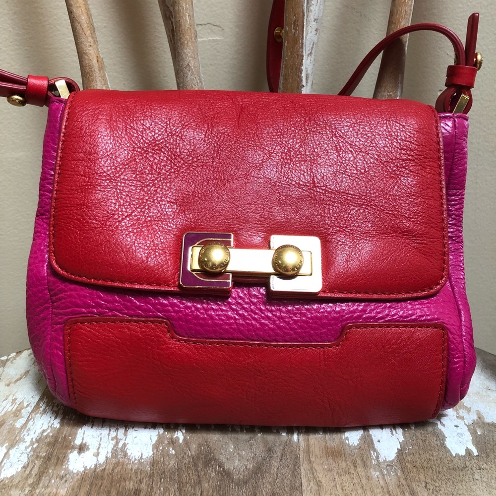 Marc by Marc Jacobs crossbody bag - red & pink